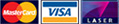 We Accept MasterCard, Visa and Debit
